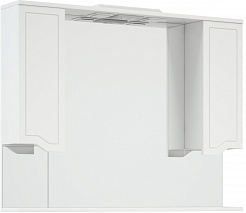 Corozo Мебель для ванной Мирра 105 белая – фотография-9